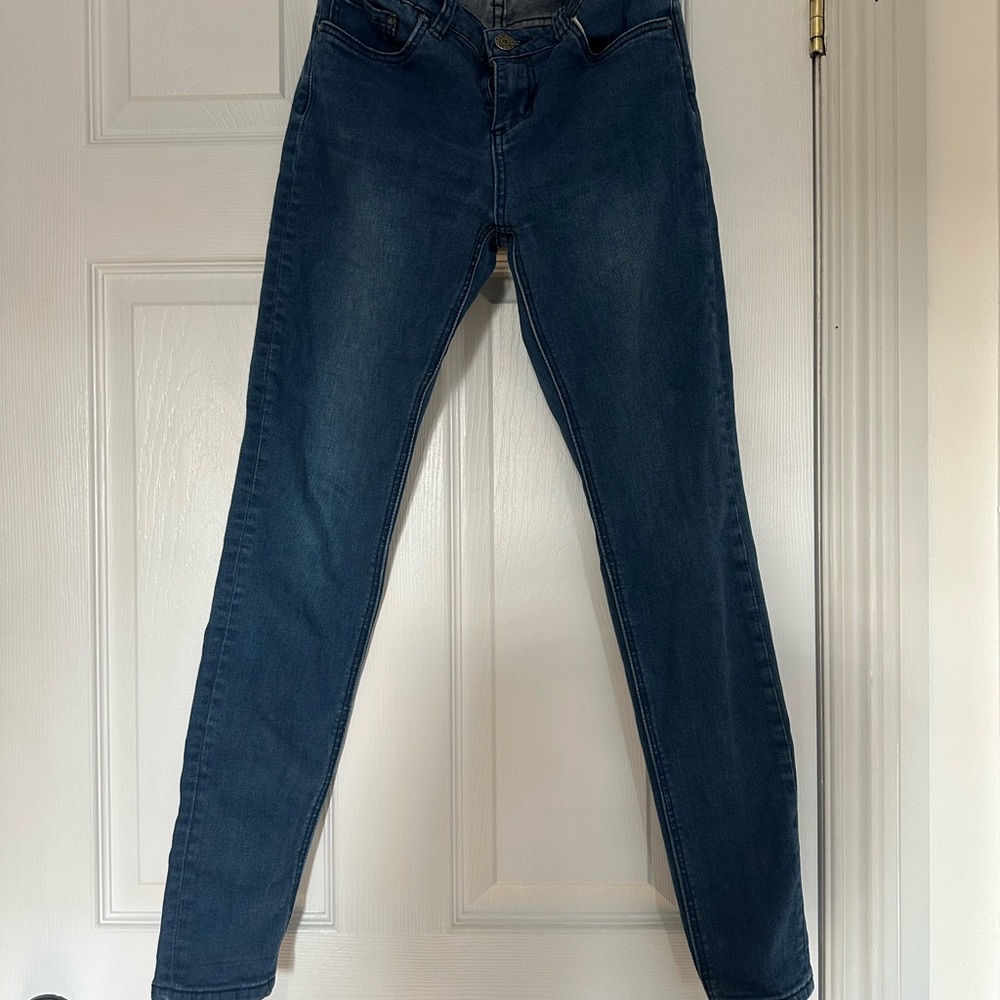 Acne Dark Blue Women's Skinny Jeans